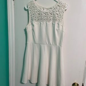 White Lulus dress